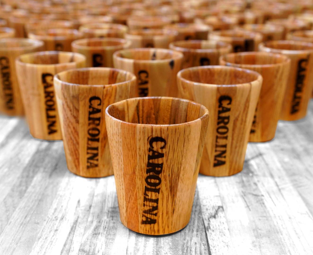 100 Pallet Wood Shot Glasses Jackman Works